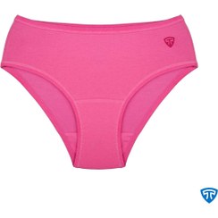 تصویر شورت زنانه ضدحساسیت مودال تاپیک بسته تک عددی صورتی مدل پانیذ 