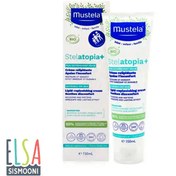 تصویر کرم دست و صورت استلاتوپیا+ موستلا mustela 