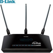 تصویر روتر وایرلس 4 پورت N300 دی لینک مدل D-Link DIR-619L 
