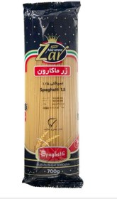 تصویر اسپاگتی قطر 1.2 زر ماکارون مقدار 700 گرم Zar Macaron Diameter 1.2 Spaghetti 700 g