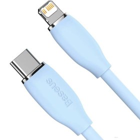 تصویر کابل تایپ‌سی به لایتنینگ بیسوس Baseus CAGD020001 Baseus CAGD020001 Type-C to iP Fast Charging Data Cable