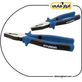 تصویر انبردست 7 اینچ هیوندای مدل HT1407 7 inch Hyundai model HT1407 pliers