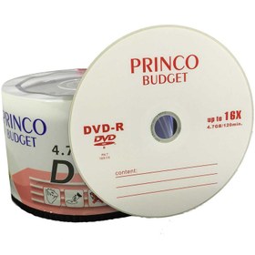 تصویر دی وی دی خام پرینکو مدل DVD-R1 بسته 50 عددی Princo DVD-R Pack of 50