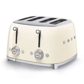تصویر توستر اسمگ مدل TSF03 کرم Smeg TSF03CREU Toaster