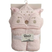 تصویر حوله دورپیچ پاپو مدل آریانا 