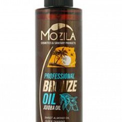 تصویر روغن برنزه کننده جوجوبا 200میل موزیلا Mozila Jojoba Professional Bronze Oil 200ml