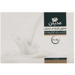 تصویر صابون كرم 100 گرم مدیلن medilan medisoft cream soap for all skin