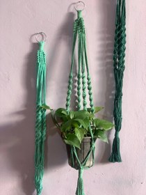 تصویر آویز گلدون طرح پیچ 