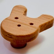 تصویر دستگیره چوبی کد H37 