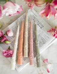 تصویر شمع قلمی رز 