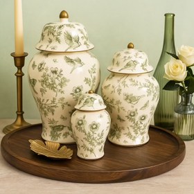 تصویر جینجر جار سرامیکی 