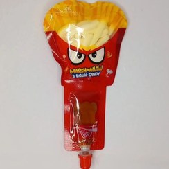 تصویر مارشمالو سیب زمینی با سس کولا 