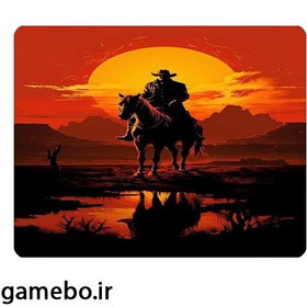 تصویر ماوس پد طرح رد دد(Red dead) کدMP1081 
