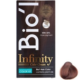 تصویر کيت رنگ موي Bio'l شماره 7.15 بلوند تنباکويي متوسط ا Biol 7.15 Medium Tobacco Blnd Hair Color Kit Biol 7.15 Medium Tobacco Blnd Hair Color Kit