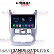 تصویر مانیتور اندروید رنو ساندرو و داستر برند وینکا WINCA سری S500+ پلاس مدل H855 