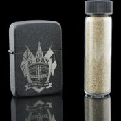 تصویر فندک زیپو کلکسیونی ماسه های نورماندی – Original Zippo Sands Of Normandy 