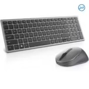 تصویر ماوس و کیبورد بی سیم دل مدل KM7120W 