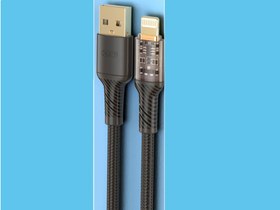 تصویر کابل شارژ سریع یو اس بی به لایتنینگ 2.4 آمپر یک متری ایکس او XO USB to Lightning Data Charging Cable NB229 