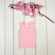 تصویر رکابی نوزادی صورتی طرح شکوفه – صفر تا سه ماه 