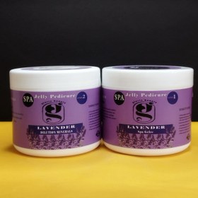 تصویر پدی ژل پدیکور گلاریس 400gr پک دوقلو 1 و 2 