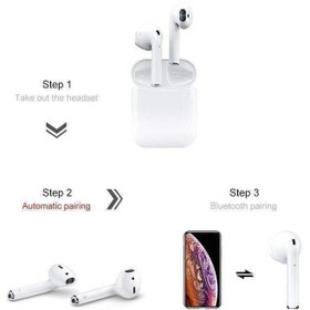 تصویر ایرپاد بی‌سیم مدل I16 Max ا I16 Max TWS Wireless Earphones I16 Max TWS Wireless Earphones