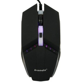 تصویر کیبورد و موس گیمینگ Banda KM-77 RGB 