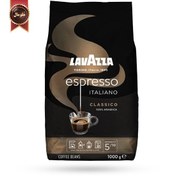 تصویر دانه قهوه اسپرسو لاوازا مشکی نیم کیلویی ایتالیانو ا Lavazza Espresso Italiano Classico 0.5 kg Lavazza Espresso Italiano Classico 0.5 kg
