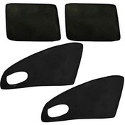 تصویر آفتابگیر شیشه خودرو پاسیکو مدل P542 مناسب برای رنو ساندرو بسته 4 عددی 