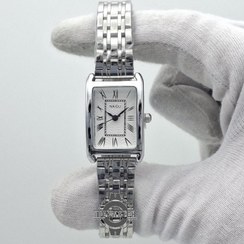 تصویر ساعت مچی زنانه نایدو NAIDU مدل کلاسیک بند فلزی ایندکس یونانی | رنگ ثابت با گارانتی ۱۲ ماهه 