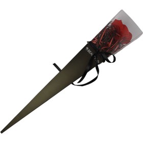 تصویر گل کاغذ کشی قیفی 