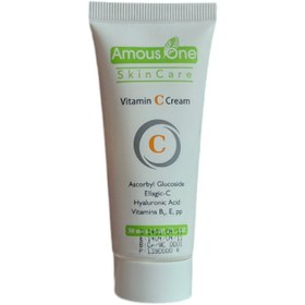 تصویر کرم مرطوب کننده آموس وان مدل ویتامین C حجم 30 میلی لیتر Amous One Vitamin C Cream