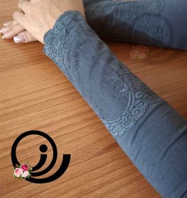 تصویر ساق دست نیم گیپور نخی 