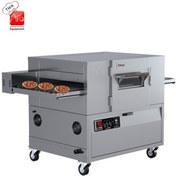 تصویر فر پیتزا ریلی دهنه 70 گازی 70 gas rail pizza oven