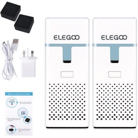 تصویر تصفیه کننده ی هوای پرینتر سه بعدی الگو مدل Mini Air Purifier 2 Pcs برند Elegoo 