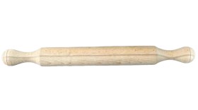 تصویر وردنه چوبی 30 و 40 سانت 30 and 40 cm wooden rolling pin