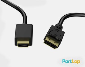 تصویر کابل تبدیل DISPLAY PORT به HDMI طول 1.8 متر Display to HDMI Cable 1.8m