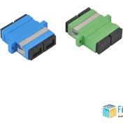 تصویر آداپتور فیبر نوری داپلکس SC FIBER ADAPTOR SC - DX