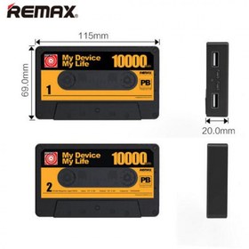 تصویر پاوربانک ریمکس Remax Tape RPP-12 با ظرفیت 10000 میلی آمپر ا Remax Tape RPP-12 Remax Tape RPP-12