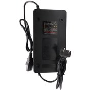 تصویر شارژر موتور برقی 71.4 ولت 5 آمپر با فیش پاور (60 ولت 20 آمپر) 