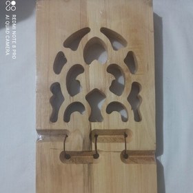 تصویر رحل قرآن چوبی کنگره بزرگ 