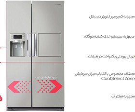 تصویر یخچال و فریزر سامسونگ مدل HM ا Samsung HM34 Refrigerator Samsung HM34 Refrigerator
