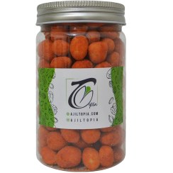 تصویر بادام زمینی روکش دار باربیکیو 