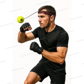 تصویر توپ هدبال بهمراه هدبند مدل تنیسی 