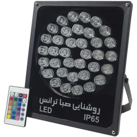 تصویر پروژکتور ال ای دی فلت 36 وات مولتی ایرانی صبا ترانس LED flat projector 36 watt multi Iranian Sabatrans