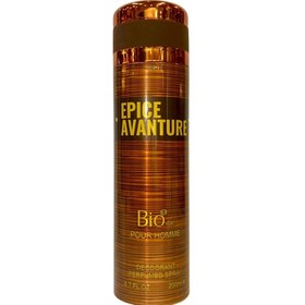 تصویر اسپری بدن مردانه مدل Epic Avanture حجم 200 میلی لیتر بیو استار Bio Star Epic Avanture Deodorant Spray For Men 200ml