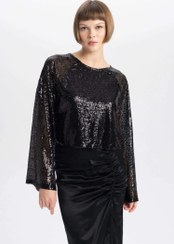 تصویر بلوز مجلسی DEFACTO 