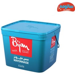 تصویر سس مایونز پرچرب بیژن وزن ۸ کیلوگرم 