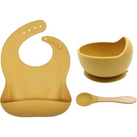 تصویر ست ظرف غذای سیلیکونی کودک ۷ تکه 