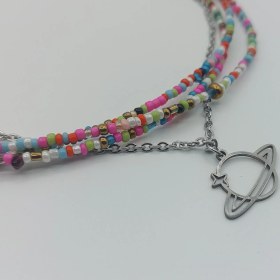 تصویر گردنبند منجوقی فضایی 