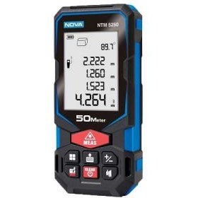 تصویر متر لیزری 50 متری مدل NTM-5250 نووا laser-distance-meter-NTM-5250-nova